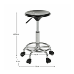 Casa si Gradina - Mobilier - Scaune si fotolii - Tabureti - Scaun, negru/crom, MABEL 4 NEW - Infinity.ro