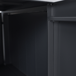 Casa si Gradina - Gradina si terasa - Mobilier exterior - Dulapuri si lazi depozitare exterior - Dulap de bucatarie pentru gradina, otel, gri, TANITA TYP 4 - Infinity.ro