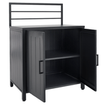 Casa si Gradina - Gradina si terasa - Mobilier exterior - Dulapuri si lazi depozitare exterior - Dulap de bucatarie pentru gradina, otel, gri, TANITA TYP 4 - Infinity.ro