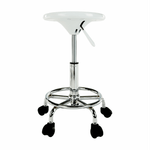 Casa si Gradina - Mobilier - Scaune si fotolii - Tabureti - Scaun, alb/crom, MABEL 4 NEW - Infinity.ro