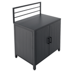Casa si Gradina - Gradina si terasa - Mobilier exterior - Dulapuri si lazi depozitare exterior - Dulap de bucatarie pentru gradina, otel, gri, TANITA TYP 4 - Infinity.ro