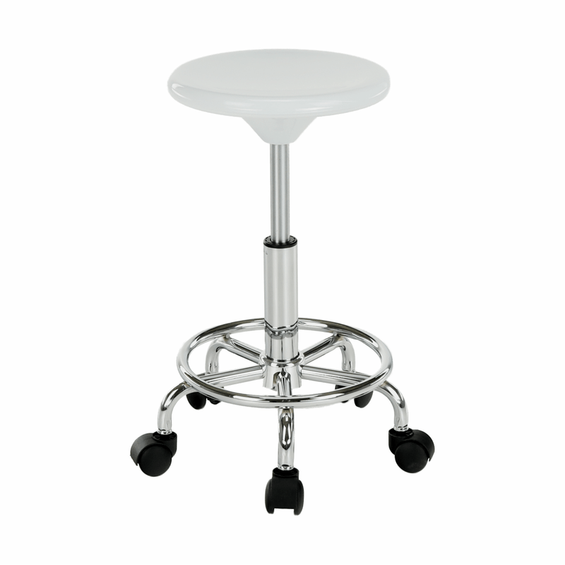 Casa si Gradina - Mobilier - Scaune si fotolii - Tabureti - Scaun, alb/crom, MABEL 4 NEW - Infinity.ro
