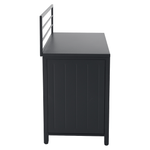 Casa si Gradina - Gradina si terasa - Mobilier exterior - Dulapuri si lazi depozitare exterior - Dulap de bucatarie pentru gradina, otel, gri, TANITA TYP 4 - Infinity.ro