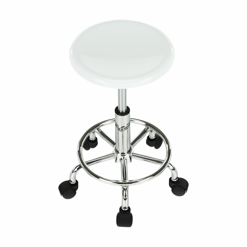 Casa si Gradina - Mobilier - Scaune si fotolii - Tabureti - Scaun, alb/crom, MABEL 4 NEW - Infinity.ro