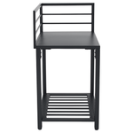 Casa si Gradina - Gradina si terasa - Mobilier exterior - Mese gradina - Insula de bucatarie de gradina de colt, metal, gri, TANITA TYP 1 - Infinity.ro