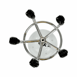 Casa si Gradina - Mobilier - Scaune si fotolii - Tabureti - Scaun, alb/crom, MABEL 4 NEW - Infinity.ro