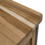 Casa si Gradina - Gradina si terasa - Mobilier exterior - Seturi mobila gradina - Mobilier de bucatarie pentru gradina din 3 piese cu chiuveta, lemn de salcam, natural, ALIENA - Infinity.ro