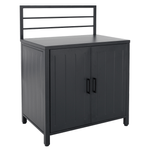 Casa si Gradina - Gradina si terasa - Mobilier exterior - Dulapuri si lazi depozitare exterior - Dulap de bucatarie pentru gradina, otel, gri, TANITA TYP 4 - Infinity.ro