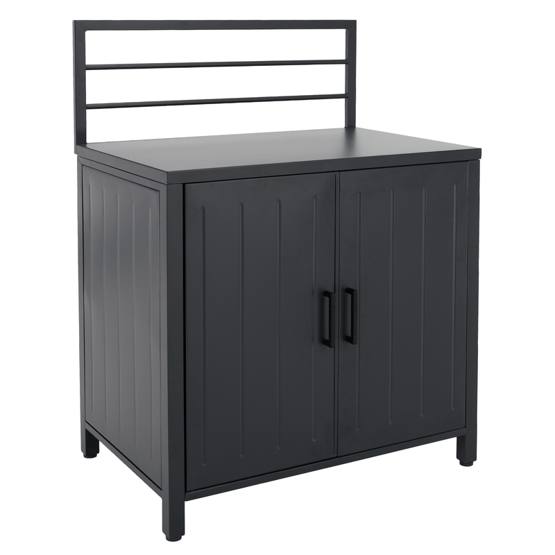 Casa si Gradina - Gradina si terasa - Mobilier exterior - Dulapuri si lazi depozitare exterior - Dulap de bucatarie pentru gradina, otel, gri, TANITA TYP 4 - Infinity.ro