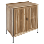 Casa si Gradina - Gradina si terasa - Mobilier exterior - Dulapuri si lazi depozitare exterior - Dulapior de bucatarie pentru gradina, lemn de salcam, natural, ALIENA TYP 2 - Infinity.ro