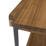 Casa si Gradina - Gradina si terasa - Mobilier exterior - Mese gradina - Insula de bucatarie pentru gradina cu chiuveta, lemn de salcam, naturala/gri, FLAVIA TYP 3 - Infinity.ro
