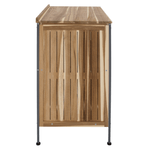 Casa si Gradina - Gradina si terasa - Mobilier exterior - Dulapuri si lazi depozitare exterior - Dulapior de bucatarie pentru gradina, lemn de salcam, natural, ALIENA TYP 2 - Infinity.ro