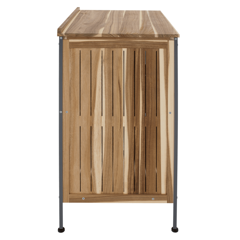 Casa si Gradina - Gradina si terasa - Mobilier exterior - Dulapuri si lazi depozitare exterior - Dulapior de bucatarie pentru gradina, lemn de salcam, natural, ALIENA TYP 2 - Infinity.ro