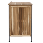 Casa si Gradina - Gradina si terasa - Mobilier exterior - Dulapuri si lazi depozitare exterior - Dulapior de bucatarie pentru gradina, lemn de salcam, natural, ALIENA TYP 3 - Infinity.ro