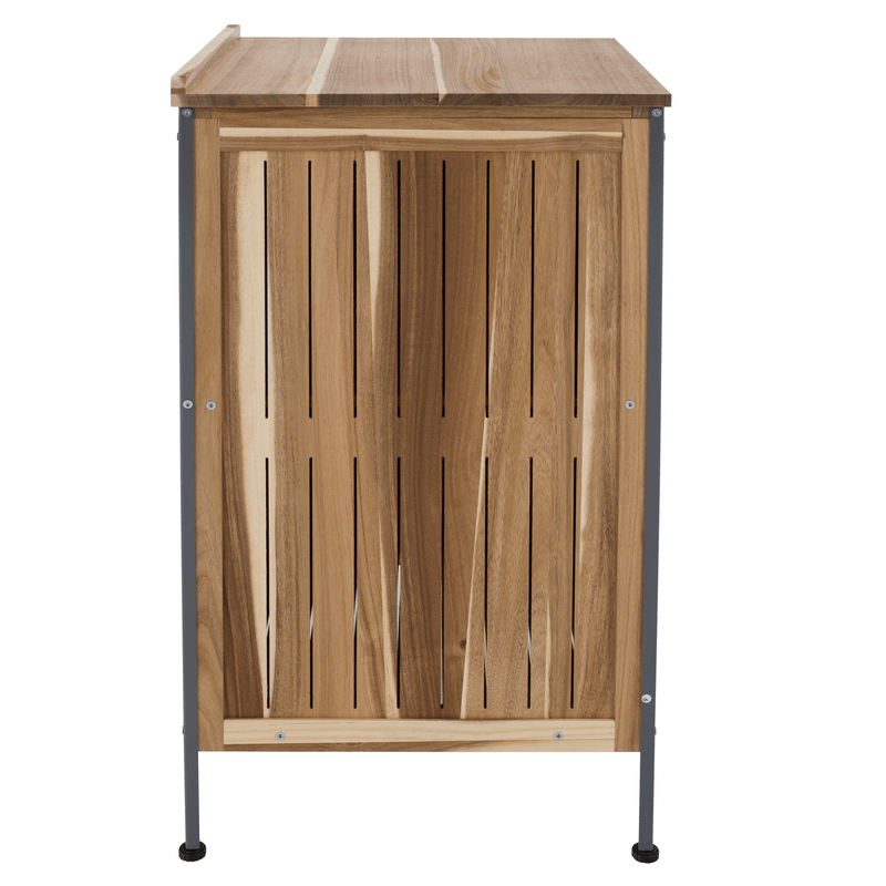 Casa si Gradina - Gradina si terasa - Mobilier exterior - Dulapuri si lazi depozitare exterior - Dulapior de bucatarie pentru gradina, lemn de salcam, natural, ALIENA TYP 3 - Infinity.ro