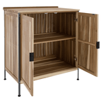 Casa si Gradina - Gradina si terasa - Mobilier exterior - Dulapuri si lazi depozitare exterior - Dulapior de bucatarie pentru gradina, lemn de salcam, natural, ALIENA TYP 2 - Infinity.ro