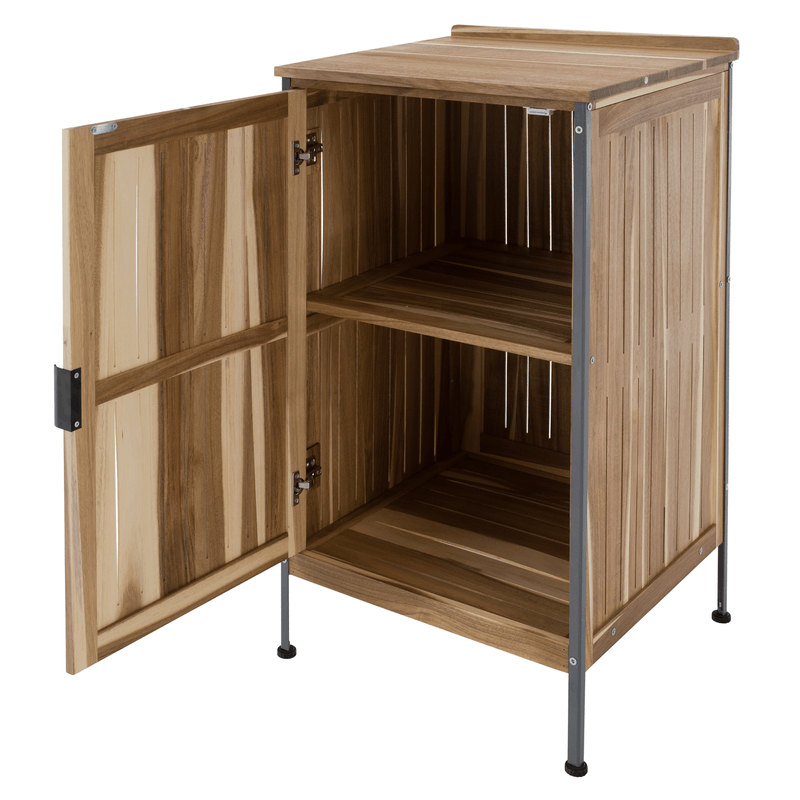 Casa si Gradina - Gradina si terasa - Mobilier exterior - Dulapuri si lazi depozitare exterior - Dulapior de bucatarie pentru gradina, lemn de salcam, natural, ALIENA TYP 3 - Infinity.ro