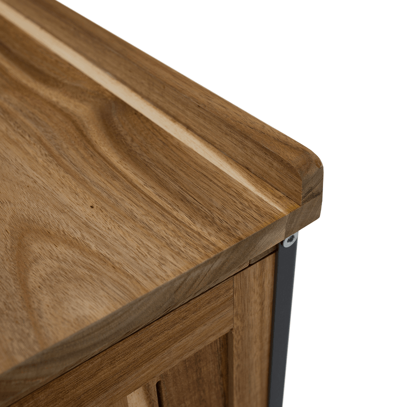 Casa si Gradina - Gradina si terasa - Mobilier exterior - Dulapuri si lazi depozitare exterior - Dulapior de bucatarie pentru gradina, lemn de salcam, natural, ALIENA TYP 2 - Infinity.ro