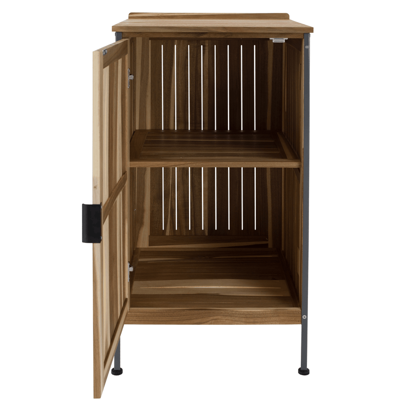 Casa si Gradina - Gradina si terasa - Mobilier exterior - Dulapuri si lazi depozitare exterior - Dulapior de bucatarie pentru gradina, lemn de salcam, natural, ALIENA TYP 3 - Infinity.ro