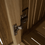 Casa si Gradina - Gradina si terasa - Mobilier exterior - Dulapuri si lazi depozitare exterior - Dulapior de bucatarie pentru gradina, lemn de salcam, natural, ALIENA TYP 3 - Infinity.ro
