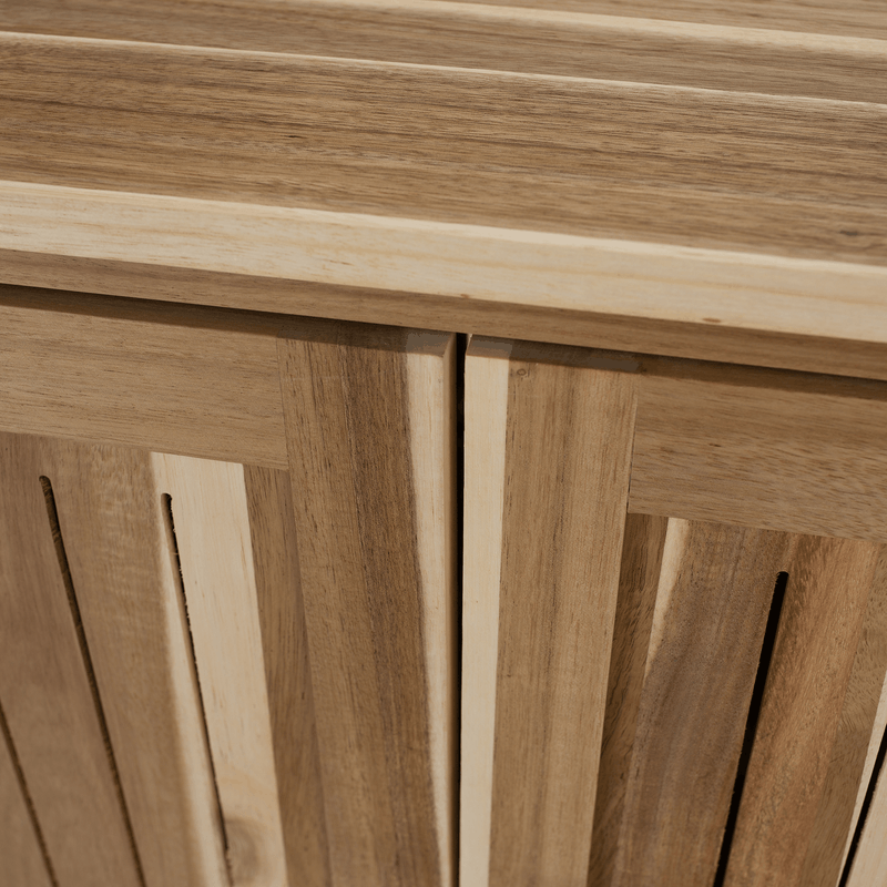 Casa si Gradina - Gradina si terasa - Mobilier exterior - Dulapuri si lazi depozitare exterior - Dulapior de bucatarie pentru gradina, lemn de salcam, natural, ALIENA TYP 2 - Infinity.ro