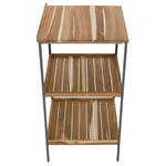 Casa si Gradina - Gradina si terasa - Mobilier exterior - Mese gradina - Insula de bucatarie pentru gradina cu chiuveta, lemn de salcam, naturala/gri, FLAVIA TYP 3 - Infinity.ro