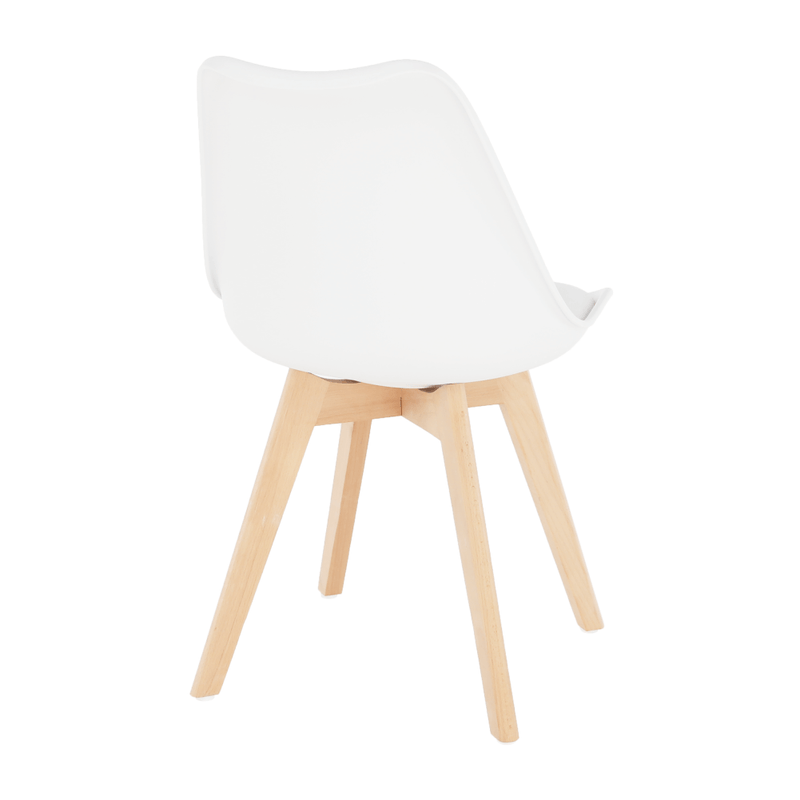 Casa si Gradina - Mobilier - Scaune si fotolii - Scaune - Scaun, alb/fag, BALI 3 NEW - Infinity.ro