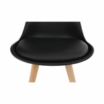 Casa si Gradina - Mobilier - Scaune si fotolii - Scaune - Scaun, negru/fag, BALI 3 NEW - Infinity.ro
