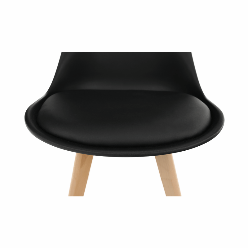 Casa si Gradina - Mobilier - Scaune si fotolii - Scaune - Scaun, negru/fag, BALI 3 NEW - Infinity.ro