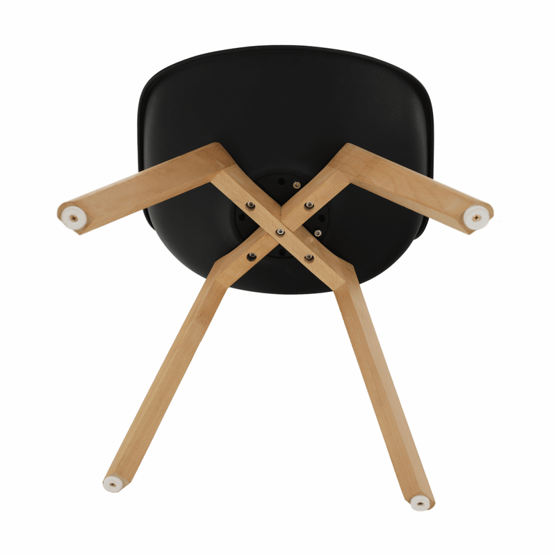 Casa si Gradina - Mobilier - Scaune si fotolii - Scaune - Scaun, negru/fag, BALI 3 NEW - Infinity.ro