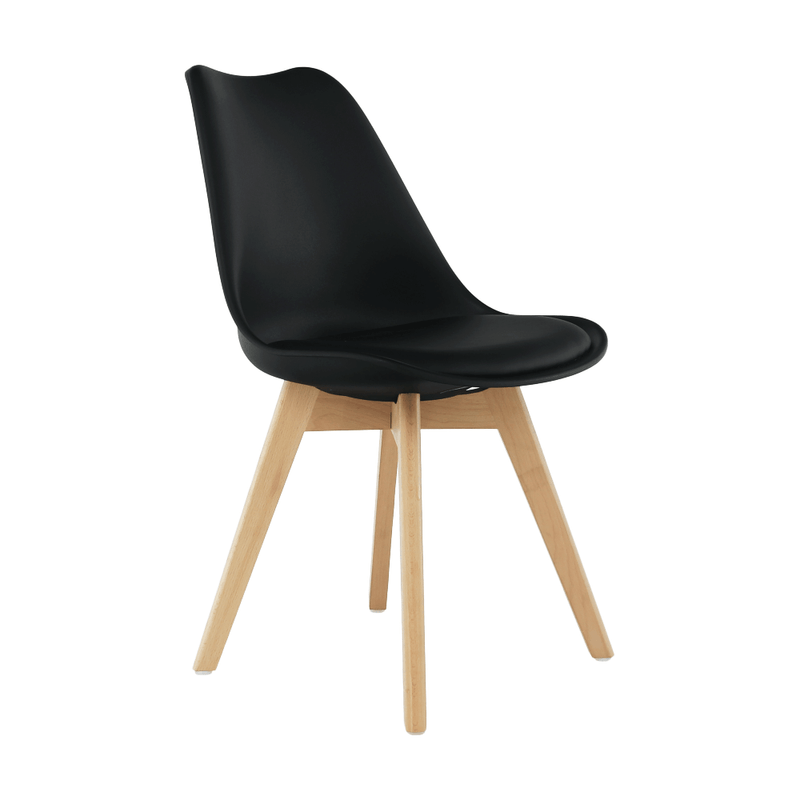 Casa si Gradina - Mobilier - Scaune si fotolii - Scaune - Scaun, negru/fag, BALI 3 NEW - Infinity.ro