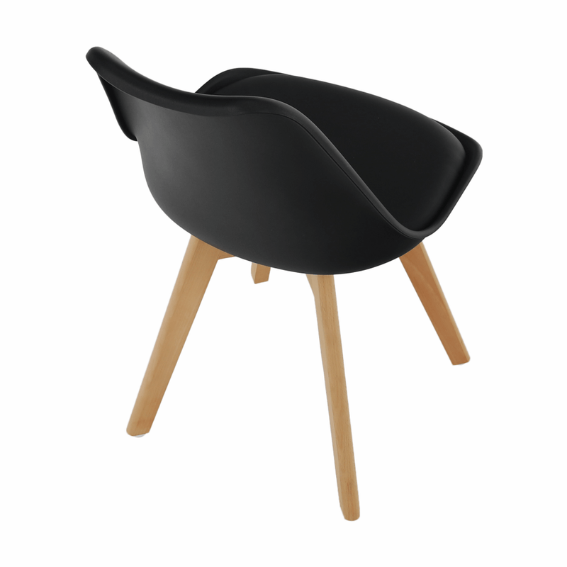 Casa si Gradina - Mobilier - Scaune si fotolii - Scaune - Scaun, negru/fag, BALI 3 NEW - Infinity.ro