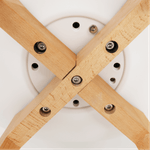 Casa si Gradina - Mobilier - Scaune si fotolii - Scaune - Scaun, alb/fag, BALI 3 NEW - Infinity.ro