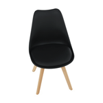 Casa si Gradina - Mobilier - Scaune si fotolii - Scaune - Scaun, negru/fag, BALI 3 NEW - Infinity.ro