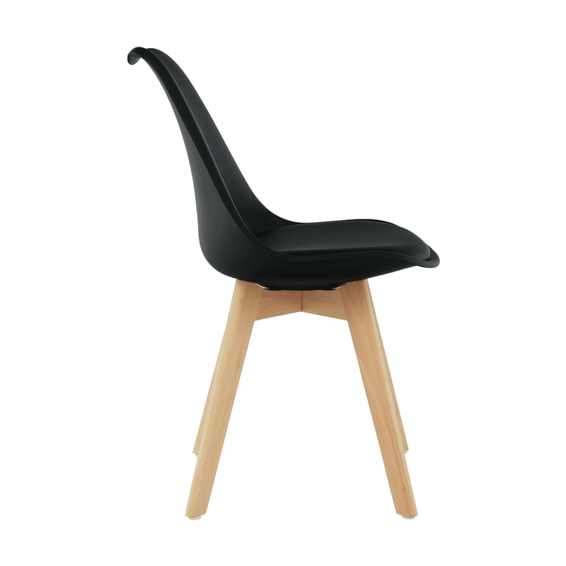 Casa si Gradina - Mobilier - Scaune si fotolii - Scaune - Scaun, negru/fag, BALI 3 NEW - Infinity.ro