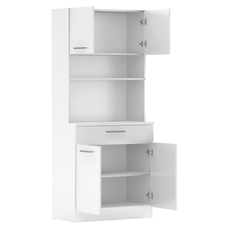 Casa si Gradina - Mobilier - Comode si corpuri - Corpuri bucatarie - Dulap de bucatarie cu patru usi, alb, DOMIS NEW - Infinity.ro