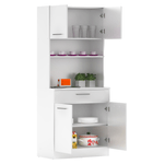 Casa si Gradina - Mobilier - Comode si corpuri - Corpuri bucatarie - Dulap de bucatarie cu patru usi, alb, DOMIS NEW - Infinity.ro