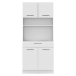 Casa si Gradina - Mobilier - Comode si corpuri - Corpuri bucatarie - Dulap de bucatarie cu patru usi, alb, DOMIS NEW - Infinity.ro
