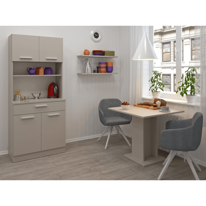Casa si Gradina - Mobilier - Comode si corpuri - Corpuri bucatarie - Dulap de bucatarie cu patru usi, casmir, DOMIS NEW - Infinity.ro
