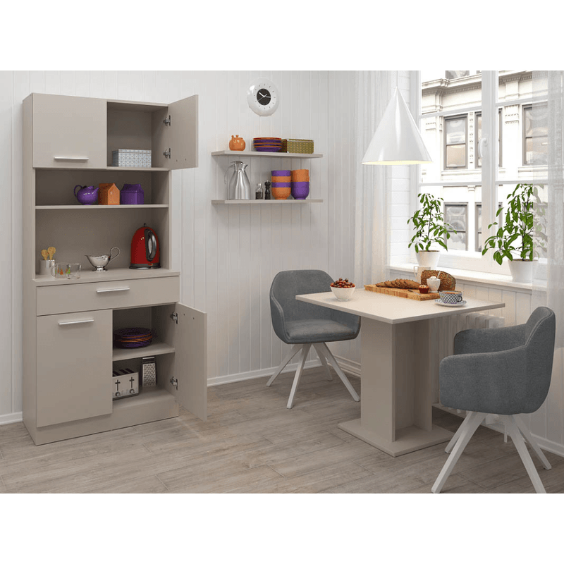 Casa si Gradina - Mobilier - Comode si corpuri - Corpuri bucatarie - Dulap de bucatarie cu patru usi, casmir, DOMIS NEW - Infinity.ro