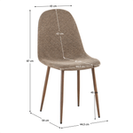 Casa si Gradina - Mobilier - Scaune si fotolii - Scaune - Scaun, maro/stejar inchis, LEGA 2 NEW - Infinity.ro