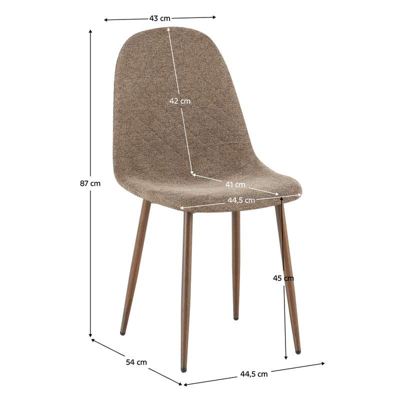 Casa si Gradina - Mobilier - Scaune si fotolii - Scaune - Scaun, maro/stejar inchis, LEGA 2 NEW - Infinity.ro