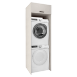Casa si Gradina - Mobilier - Mobilier baie - Corpuri baie - Dulap deasupra masinii de spalat si uscator, casmir, JERGI - Infinity.ro