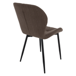 Casa si Gradina - Mobilier - Scaune si fotolii - Scaune - Scaun dining, maro/negru, MAKENA TIP 2 - Infinity.ro
