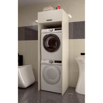 Casa si Gradina - Mobilier - Mobilier baie - Corpuri baie - Dulap deasupra masinii de spalat si uscator, casmir, JERGI - Infinity.ro