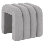 Casa si Gradina - Mobilier - Scaune si fotolii - Tabureti - Taburet de design, tesatura gri, SUNDO - Infinity.ro
