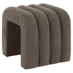 Casa si Gradina - Mobilier - Scaune si fotolii - Tabureti - Taburet de design, tesatura maro, SUNDO - Infinity.ro