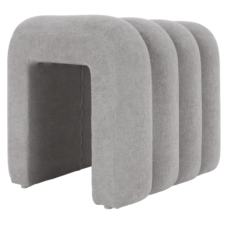 Casa si Gradina - Mobilier - Scaune si fotolii - Tabureti - Taburet de design, tesatura gri, SUNDO - Infinity.ro