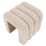 Casa si Gradina - Mobilier - Scaune si fotolii - Tabureti - Taburet de design, tesatura bej, SUNDO - Infinity.ro