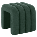 Casa si Gradina - Mobilier - Scaune si fotolii - Tabureti - Taburet de design, tesatura verde inchis, SUNDO - Infinity.ro